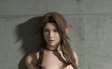 Final Fantasy Free Sex Art Aerith Gainsborough Green Eyes Final