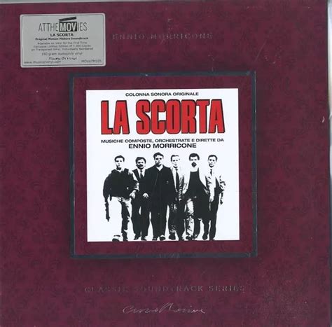 ENNIO MORRICONE LA SCORTA Colonna Sonora Originale LP Album Ltd Num