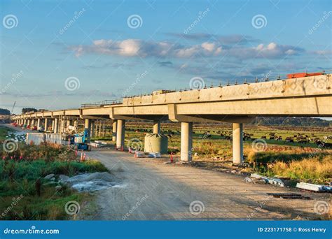 New Trestle Bridge Construction Editorial Stock Photo Image Of Bridge