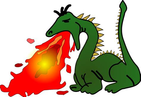 photo  fire breathingdragonmythcreaturespikes