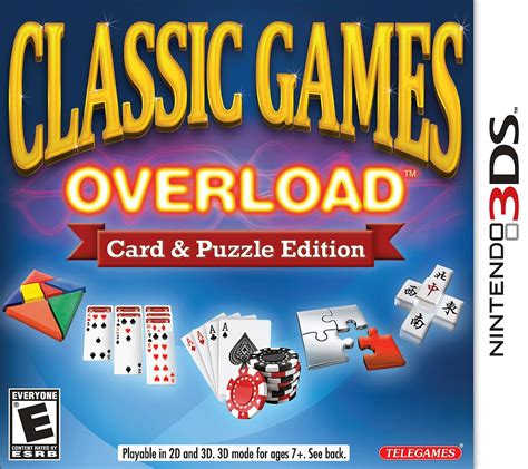 Classic Games Overload: Card and Puzzle Edition - Nintendo 3DS - IGN