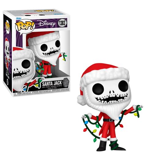 Funko POP Pesadilla Antes De Navidad 30 Aniversario Santa Jack 13 90