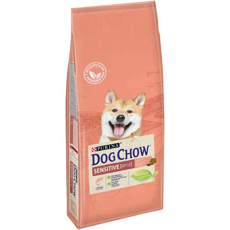 Dog Chow Adult Sensitive с лососем, 2.5 кг, Сухой корм для собак с ...