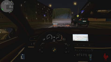 City Car Driving BMW 740D F01 Night Drive YouTube