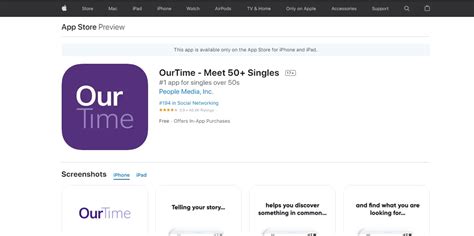 ourtime dating review  ourtime  quality dating site