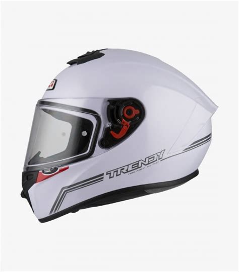 Casco Integral NZI Go Rider Trident Negro Gris Y Rojo