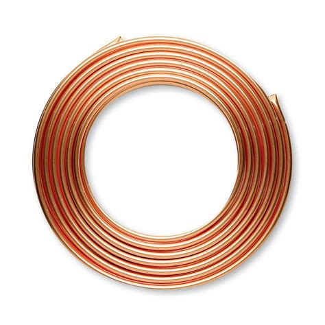 Everbilt In I D X Ft Copper Type L Soft Coil Tubing In