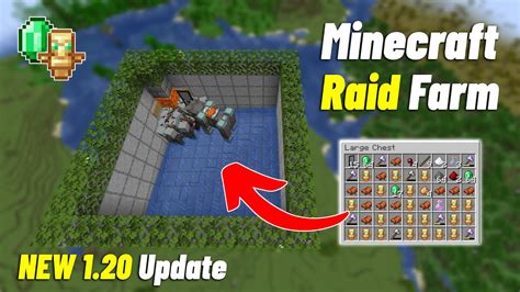 NEW Minecraft 1 21 Raid Farm Tutorial Minecraft Bedrock YouTube