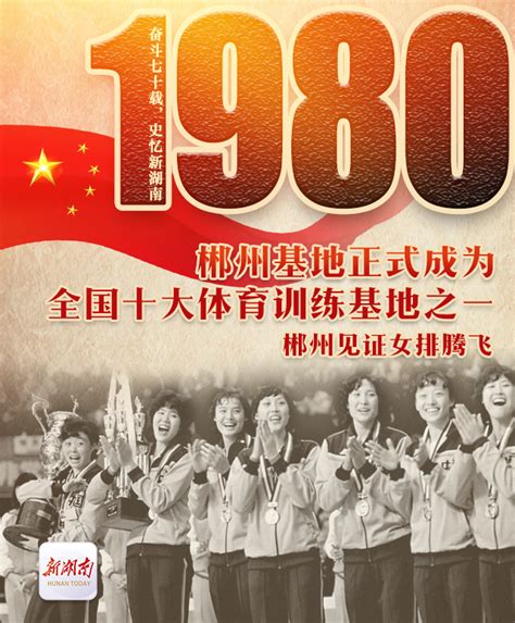 奋斗七十载 史忆新湖南丨1980·郴州基地正式成为全国十大体育训练基地之一：见证女排腾飞 深读湖南 湖南在线 华声在线