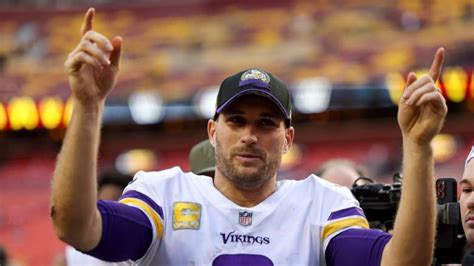 Kirk Cousins Cuts Loose in Wild Celebration After Vikings' Win