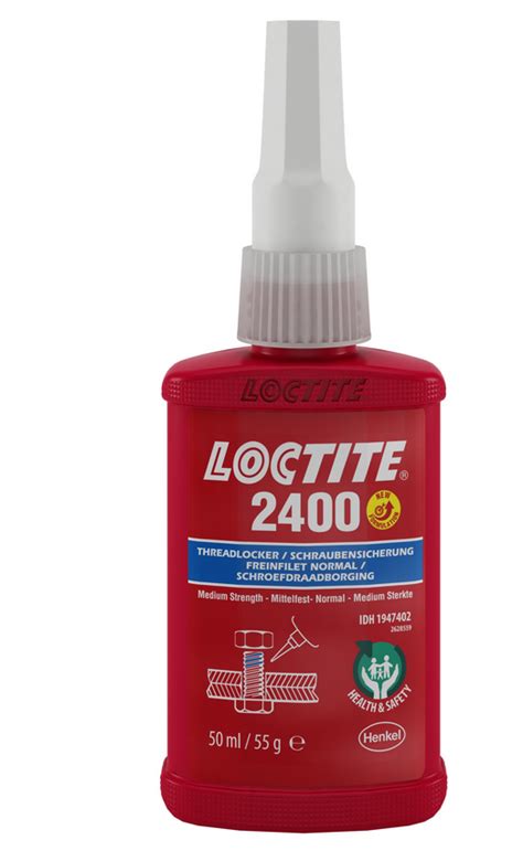 LOCTITE 2400 SCHRAUBENSICHERUNG 50ml 1947402 VE 12 Plaschna Co