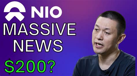 MASSIVE NIO STOCK NEWS 3 BIG NEWS ITEMS THAT WILL TAKE NIO STOCK TO