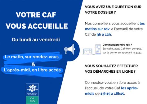 Caf Votre Caf Vous Accueille