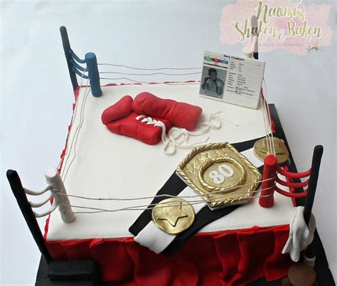 Boxing Cake For A Special Birthday Decorated Cake By Cakesdecor