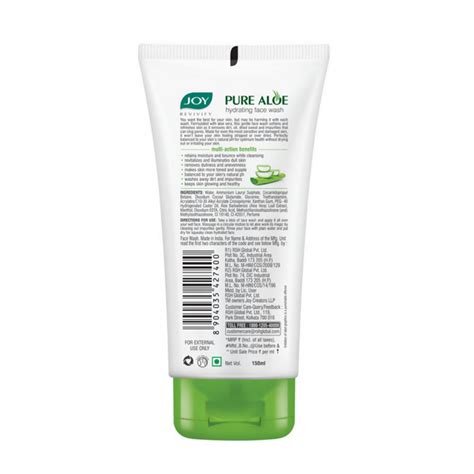 Description Joy Revivify Hydrating Aloe Vera Face Wash About The Product Joy Revivify Pure Aloe