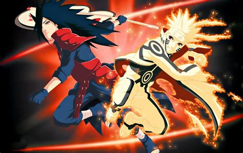 Uzumaki Naruto VS Uchiha Madara Shinobi Uchiha Madara Sage Mode