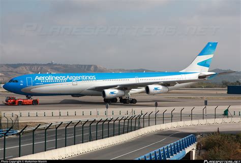 Lv Csd Aerolineas Argentinas Airbus A Photo By Maksimov Maxim