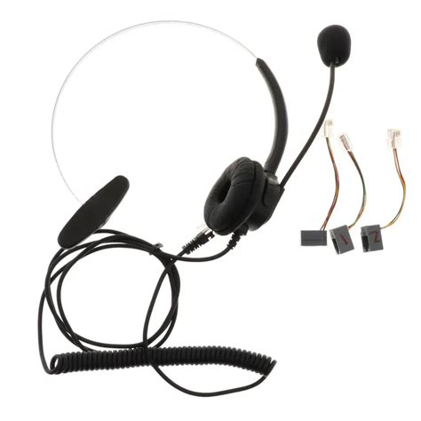 Auriculares Monoaurales Con Cancelaci N De Ruido Para Tel Fono Central