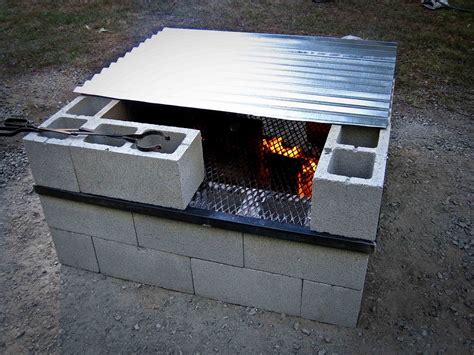 Outstanding Cinder Block Fire Pit Design Ideas For Outdoor Cinder