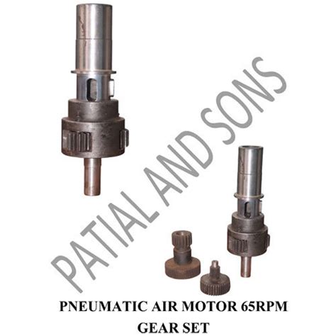 Grey 65 Rpm Pneumatic Air Motor Gear Set At Best Price In Mumbai Patial And Sons