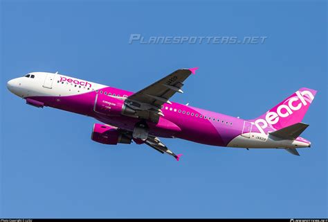 JA821P Peach Airbus A320 214 Photo By LUSU ID 1046888 Planespotters Net