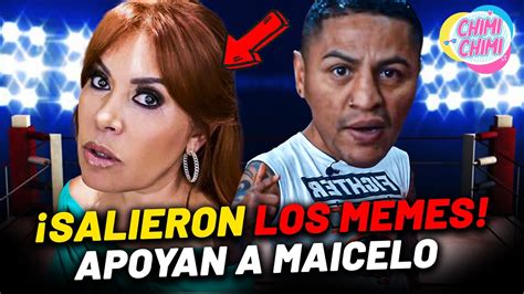 Los Mejores Memes De La Tensa Pelea De Jonathan Maicelo Y Magaly Medina Youtube