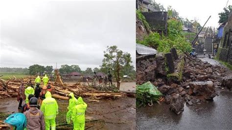 Rekap Bencana Alam Di Bali Oktober Banjir Di Jembrana Air Bah