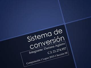 Sistema de conversión PPT Descarga Gratuita