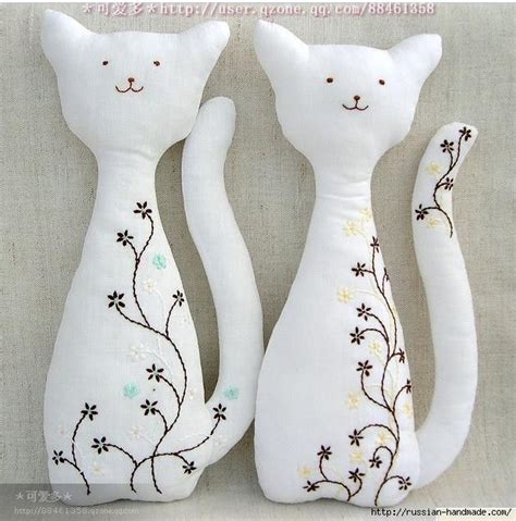 Игрушки с вышивкой. Идеи - Russian-Handmade.com