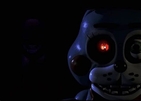 A Creepy Clown With Glowing Eyes And An Evil Look On His Face In The Dark