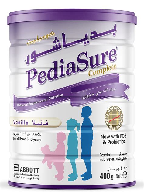 PediaSure with High Protein and Complete Pediatric Formula