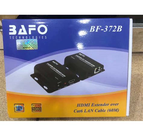 Bafo HDMI Extender 60Meter BF 372B Over Kabel Lan Cat6 Lazada Indonesia