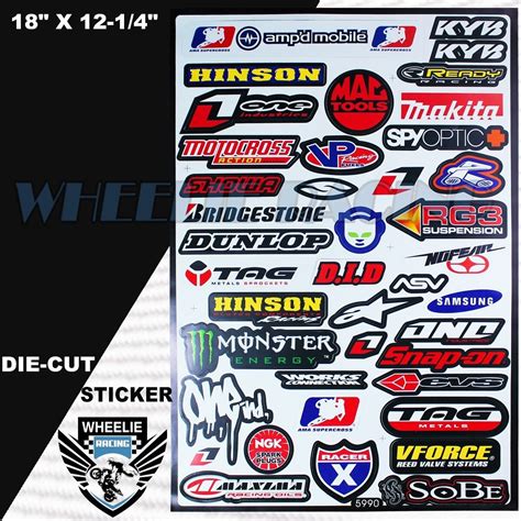 Motocross Sponsor Logos