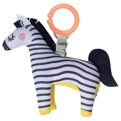 Taf Toys Dizi The Zebra Clip On Rattle Buy At Best Price From Mumzworld