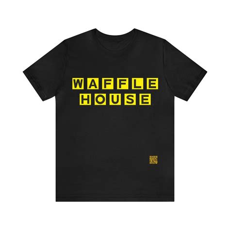 Waffle House T-Shirt Black Waffle House shirt Shirt for Waffle House ...