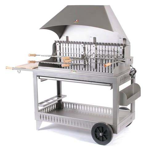 Barbecue Charbon Vertical Inox Cook Co