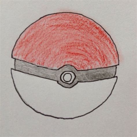 Pokeball drawing | Pokémon Amino