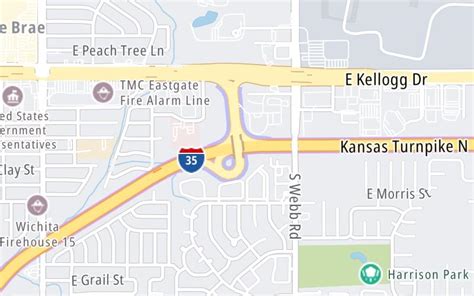 Kansas Turnpike At Kellogg Avenue / US 54 / US 400