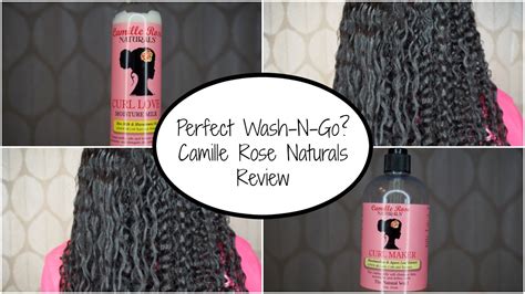 The Perfect Wash N Go Camille Rose Naturals Product Review Demo