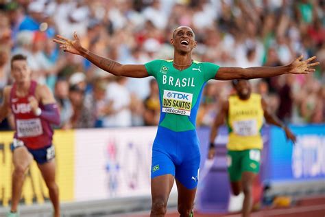 Campeão mundial Alison dos Santos mira novo ouro Sou o cara a ser