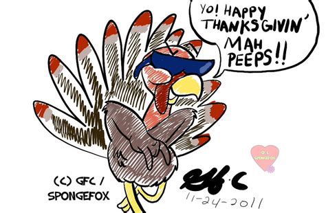 Cool Turkey Thanksgiving 2011 By Spongefox On Deviantart