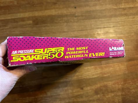 VINTAGE 1990 Larami Air Pressure SUPER SOAKER 50 NEW UNUSED IN BOX