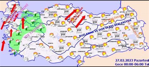 Bug N Hava Nasil Olacak Ubat Meteoroloji Hava Durumu Tahmini