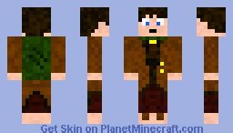 Frodo Baggins Minecraft Skin