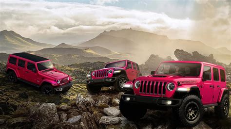 Jeep Wrangler Tuscadero Pink Extended Through End Of 2021 Quadratec