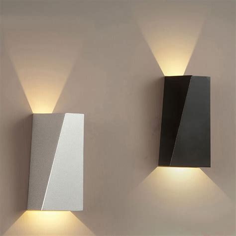 10w Mordern Led Wall Light Dual Head Geometry Wall Lamp Sconces For Hall Bedroom Corridor Lamp