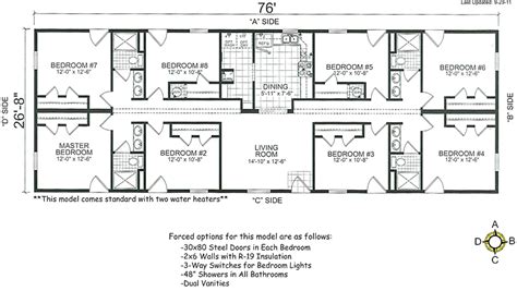 6 Bedroom Triple Wide Mobile Home Floor Plans Mohelar