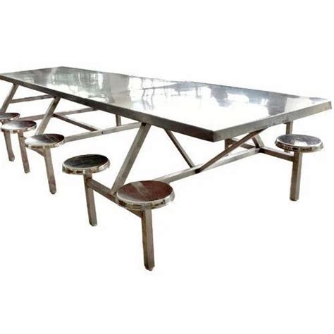 Stainless Steel Dining Table Shape Rectangular At Rs 17500 Piece In