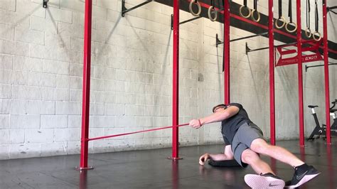 Side Plank Banded Row YouTube