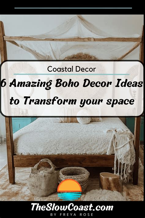 6 Amazing Coastal Boho Decor ideas to transform your space. - The Slow ...